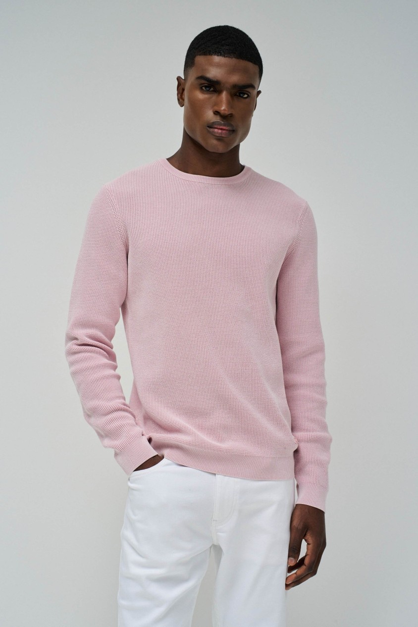 CAMISOLA DE MALHA TEXTURADA