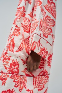 KIMONO COM ESTAMPADO FLORAL