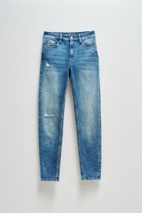 DESTINY PUSH UP CROPPED SKINNY JEANS