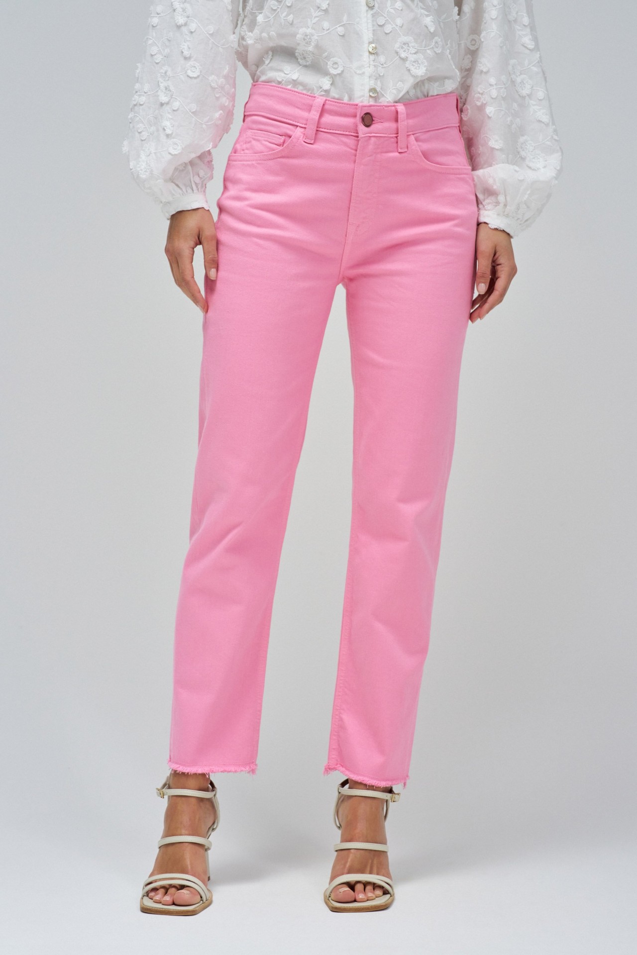 TRUE CROPPED SLIM JEANS IN COLOUR