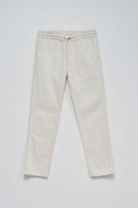 JOGGERS TROUSERS WITH LINEN