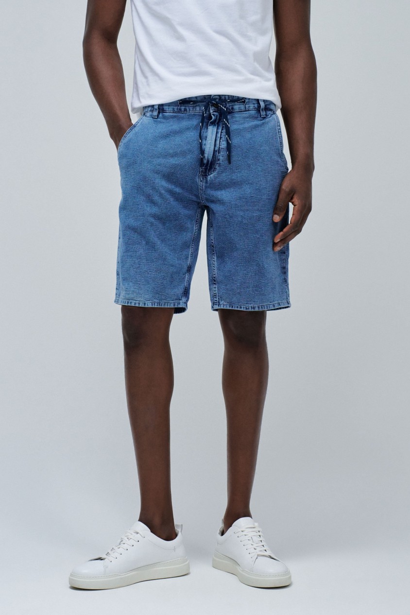 LEINENMISCHUNGSSHORTS