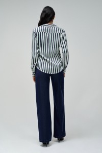 CAMISA CON RAYAS
