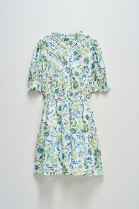 SHORT DRESS WITH FLORAL PRINT