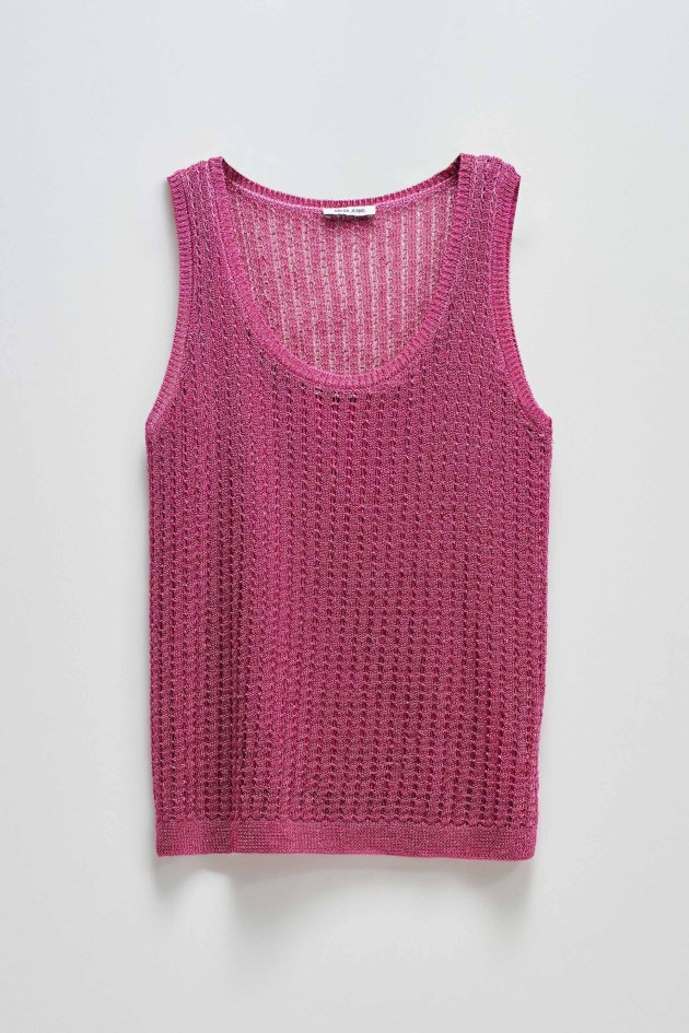 TOP EN MAILLE BRILLANTE