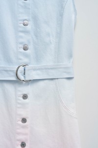 MIDI DENIM DRESS