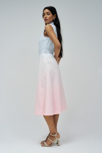 MIDI DENIM DRESS