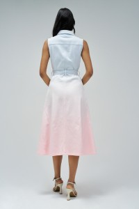 MIDI DENIM DRESS