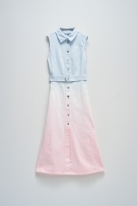 MIDI DENIM DRESS