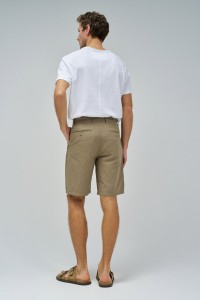 LINEN BLEND SHORTS