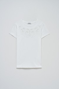 T-SHIRT WITH EMBROIDERY