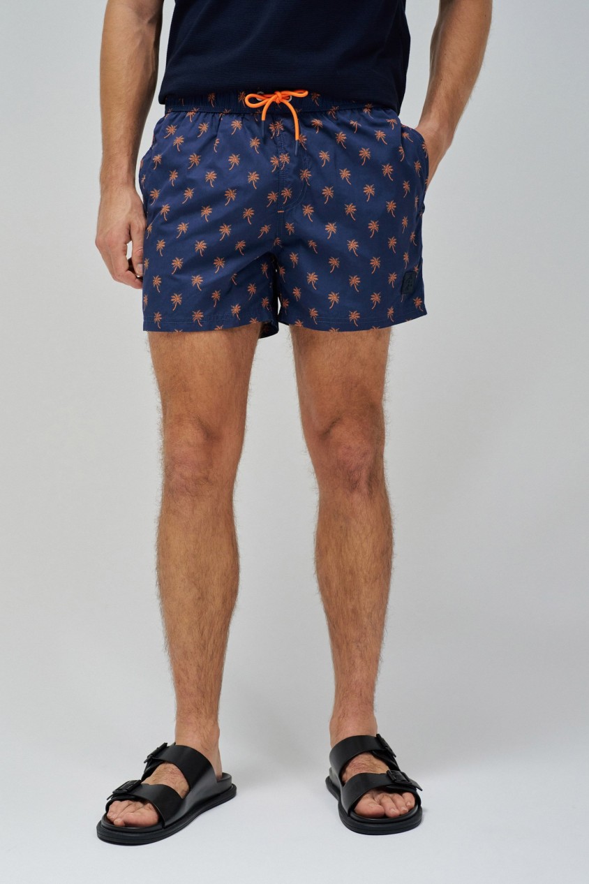 SWIM SHORTS WITH PATTERN