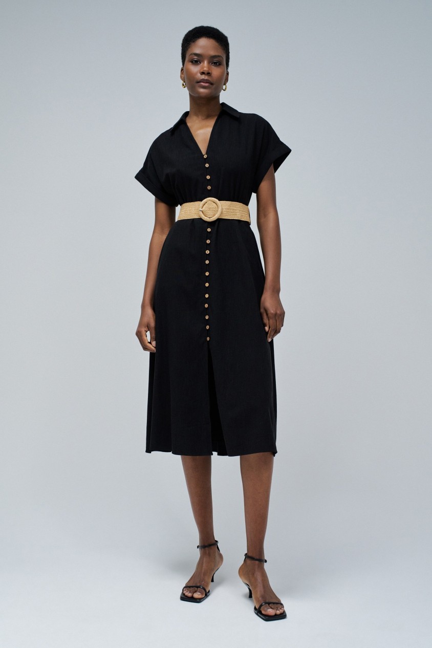 VESTIDO CAMISERO