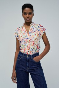 BLOUSE AVEC MOTIF