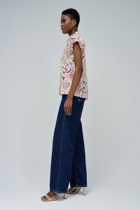 BLOUSE AVEC MOTIF