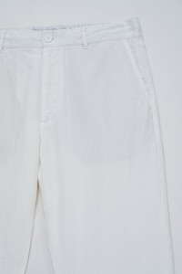 HOSE CHINO MIT LEINENMISCHUNG
