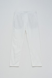 HOSE CHINO MIT LEINENMISCHUNG