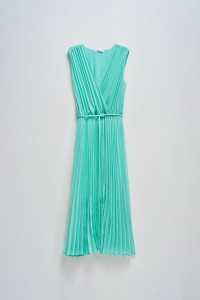 PLEATED DRESS
