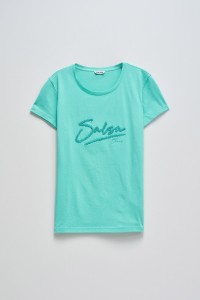 T-SHIRT MIT BRANDING