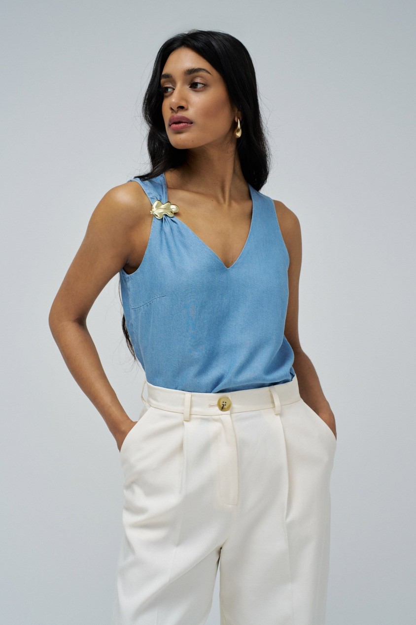 TOP EM LIGHTDENIM