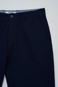 SHORTS EN MLANGE DE LIN