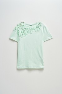 T-SHIRT WITH LACE