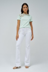 T-SHIRT WITH LACE