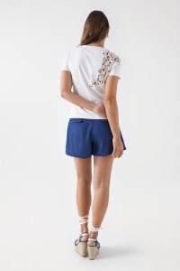 T-SHIRT WITH LACE