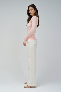 RIBBED KNIT JUMPER