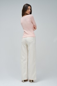 RIBBED KNIT JUMPER
