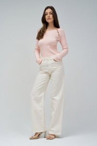 RIBBED KNIT JUMPER