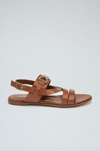 SANDALIAS PLANAS DE PIEL