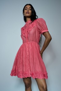 VESTIDO CAMISERO CORTO