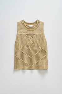 GOLD KNIT TOP