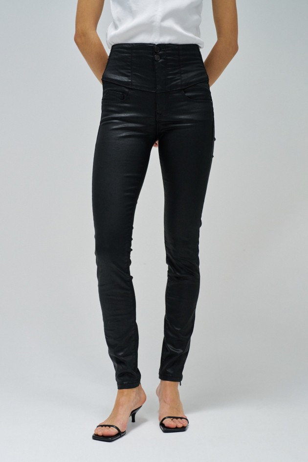 JEANS DIVA PUSH IN EM COATING