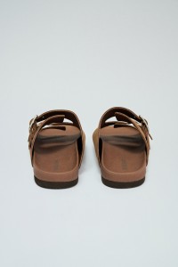 LEDERSANDALEN MIT SCHNALLEN