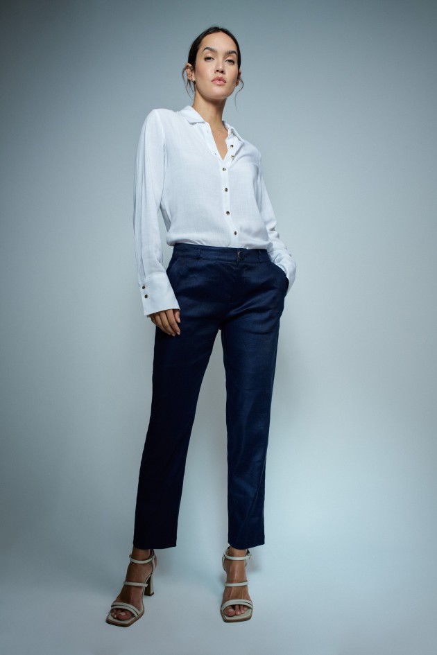LINEN CHINO
