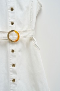 MIDI DENIM DRESS