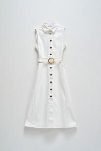 MIDI DENIM DRESS