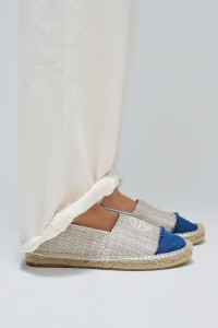 ALPERCATAS COM DETALHE DENIM
