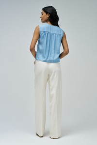 BLUSA EN LIGHTDENIM