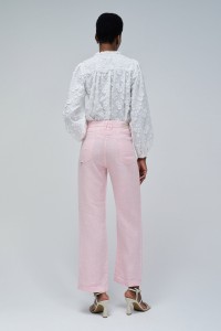 PANTALON DROIT EN LIN