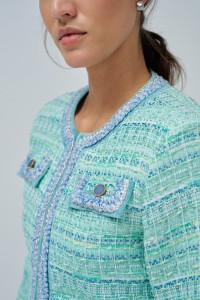 COLOURFUL TWEED JACKET