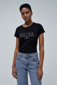 T-SHIRT WITH BRANDING