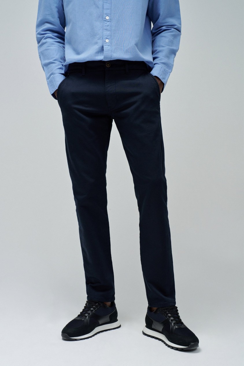 S-ACTIV-CHINO-HOSE, SLIM-SCHNITT