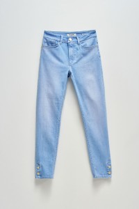 DESTINY PUSH UP CROPPED SKINNY JEANS