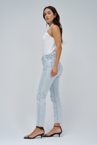 DESTINY PUSH UP CROPPED SKINNY JEANS