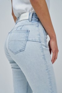 DESTINY PUSH UP CROPPED SKINNY JEANS