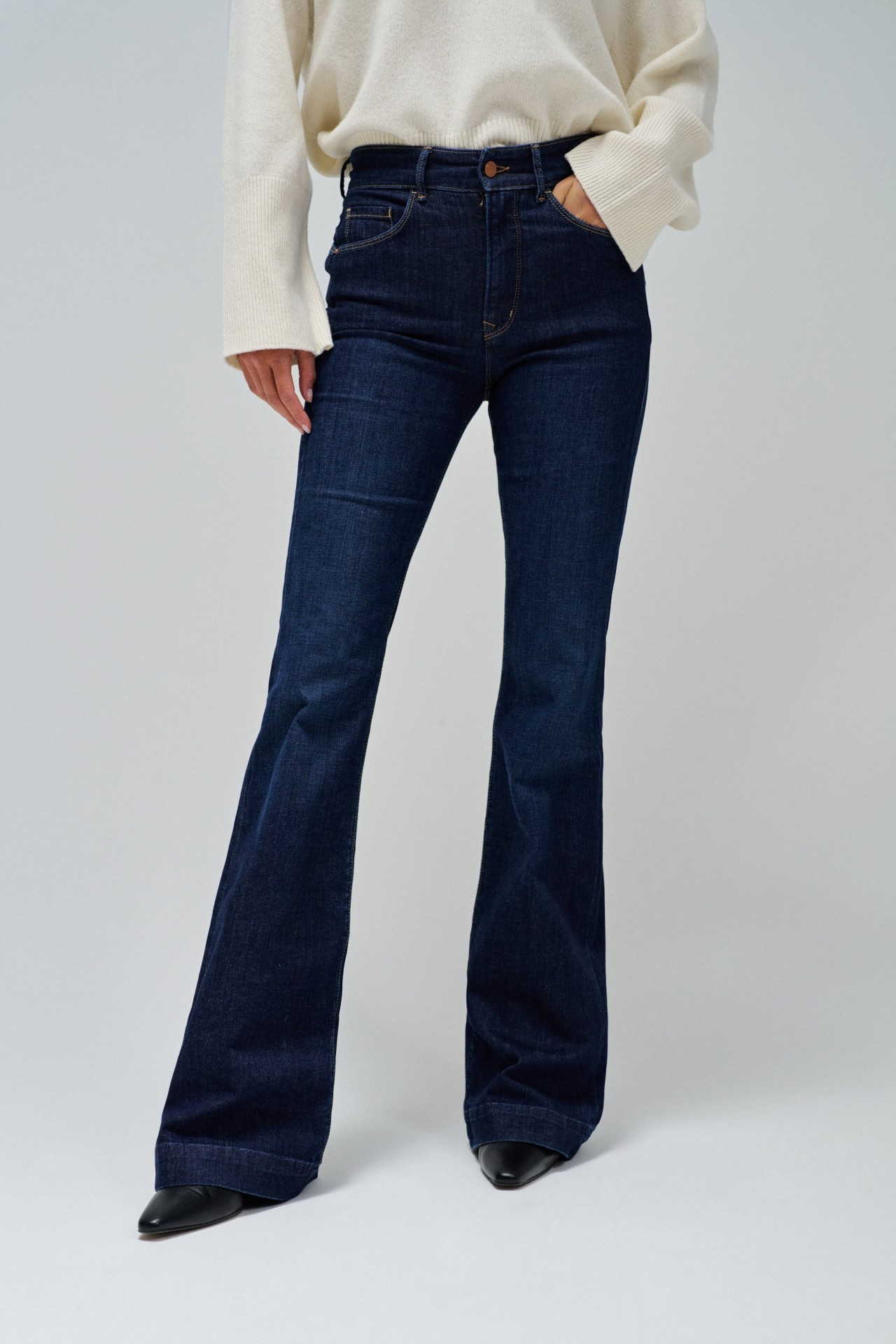 JEANS FAITH PUSH IN, FLAREHOSE