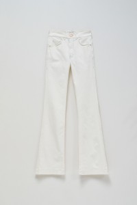 UNBLEACHED FAITH PUSH IN FLARE JEANS